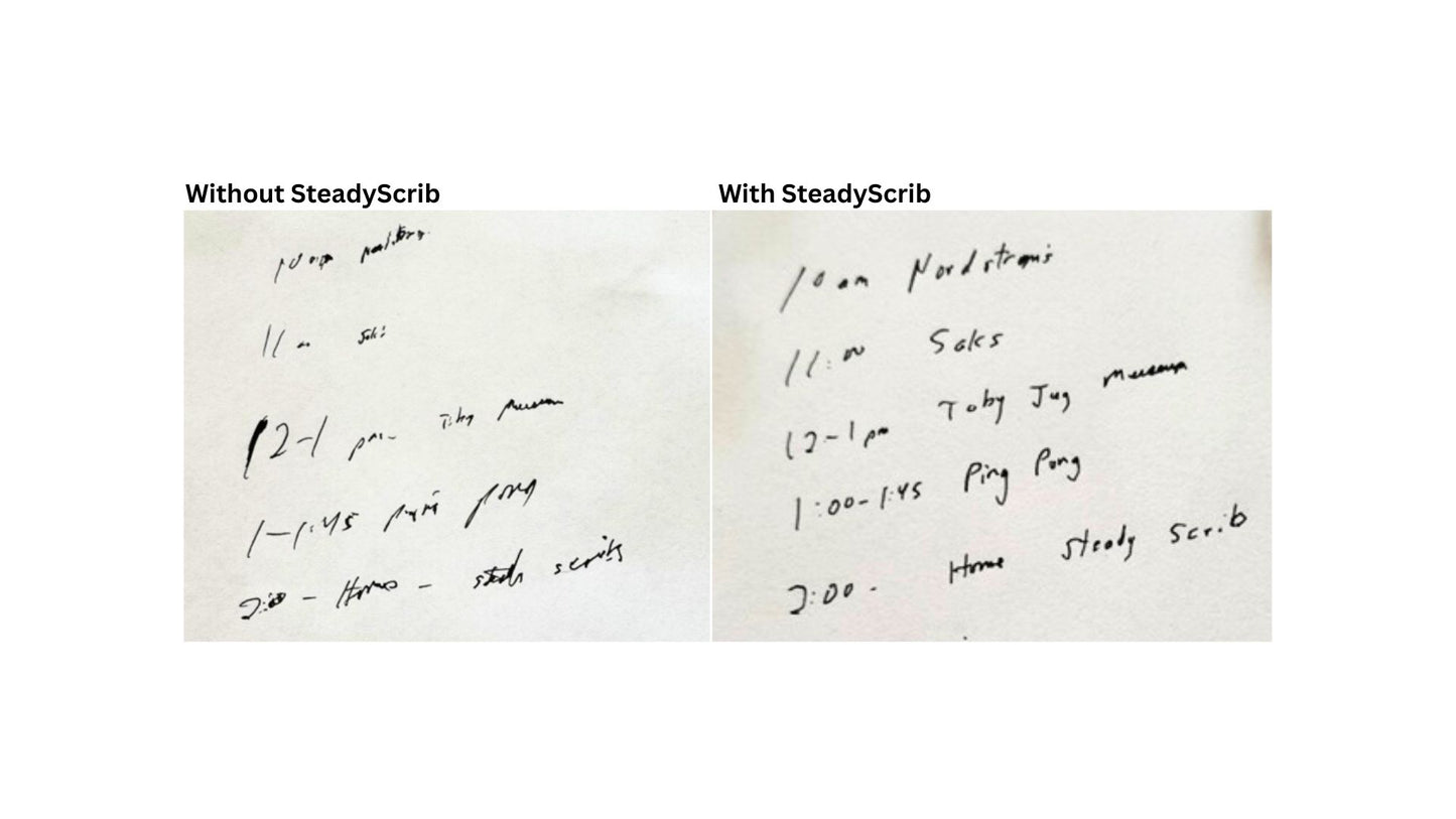 SteadyScrib Parkinson's Pen Set
