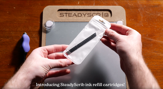 SteadyScrib Gel Ink Cartridge Replacements (3-Pack)